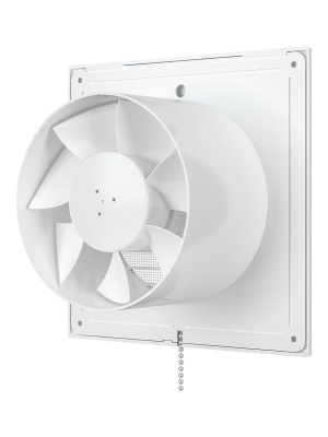 Вентилятор накладной E D125 сетка тяг.выкл. ERA
