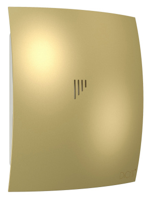 Вентилятор накладной BREEZE D125 обр.клапан Champagne DICITI