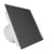 Панель AEON D100/125 179х179 стекло матовое Gray silver серое с серебристым напылением DICITI