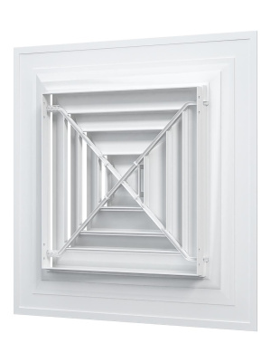 Диффузор CD 595х595 алюминий ERA PRO