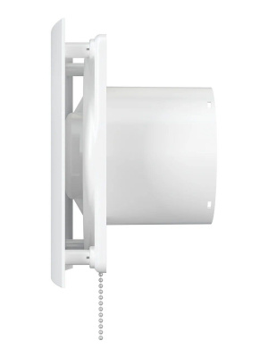 Вентилятор накладной QUADRO D125 тяг.выкл. ERA