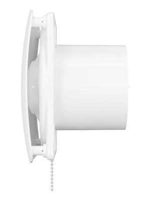 Вентилятор накладной RIO D100 обр.клапан тяг.выкл. DICITI