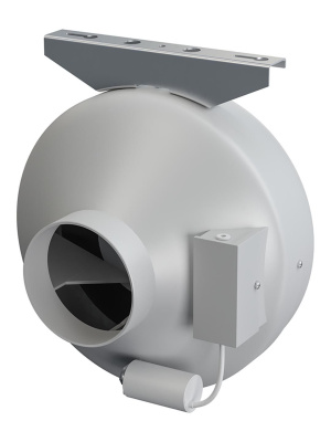 Вентилятор канальный CYCLONE D100 центробежный пластиковый корпус ERA PRO