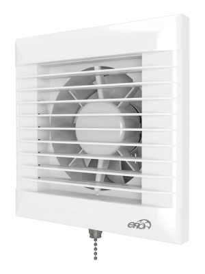 Вентилятор накладной EURO D125 тяг.выкл. авт.жалюзи ERA