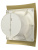 Вентилятор накладной BREEZE D125 обр.клапан Champagne DICITI