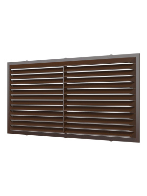 Решетка вентиляционная С 217х113 пластик Brown ERA