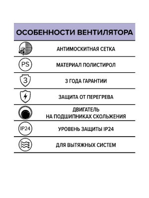 Вентилятор накладной C D125 сетка AURAMAX
