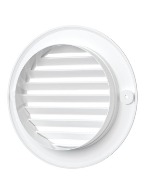 Решетка вентиляционная ARK фланец D100 D136 пластик AURAMAX