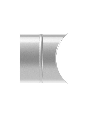 Врезка круглая IAG D160 в воздуховод D125 оцинк.сталь ERA PRO