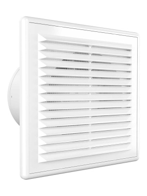 Вентилятор накладной C D100 сетка обр.клапан AURAMAX