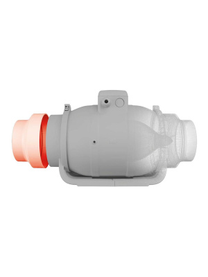 Вентилятор канальный TYPHOON D100 осевой 2скор. AT ERA PRO