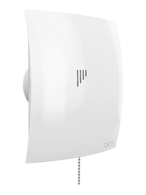 Вентилятор накладной BREEZE D100 обр.клапан тяг.выкл. DICITI